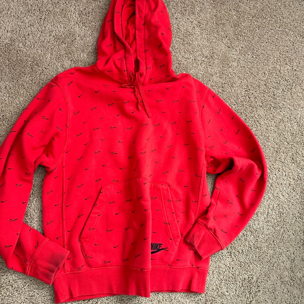 Red Nike sweater men’s